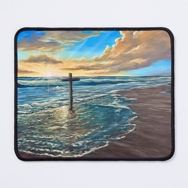 Item preview, Cross On The Beach designed and sold by SunscapesArt.