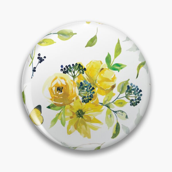 Item preview, Watercolor flower background designed and sold by badgermark.