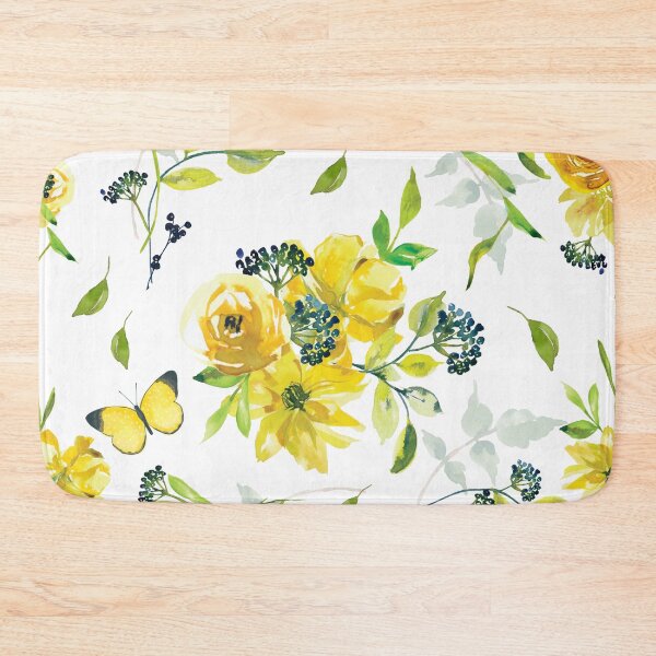 Item preview, Watercolor flower background designed and sold by badgermark.