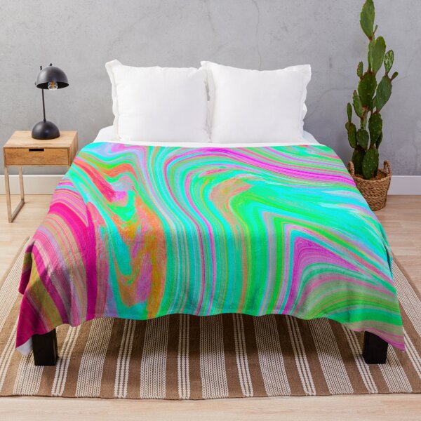 Item preview, Multicolor Neon Marble Pattern Design designed and sold by theprintedclub.