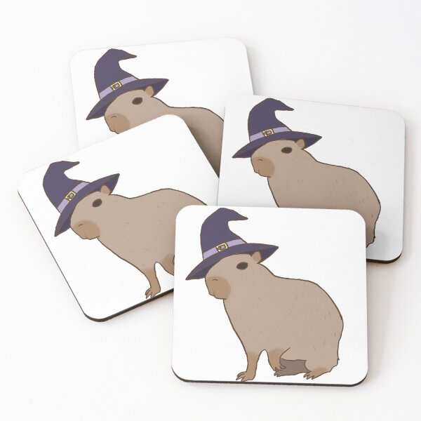 Item preview, Capybara witch designed and sold by Mayarart.