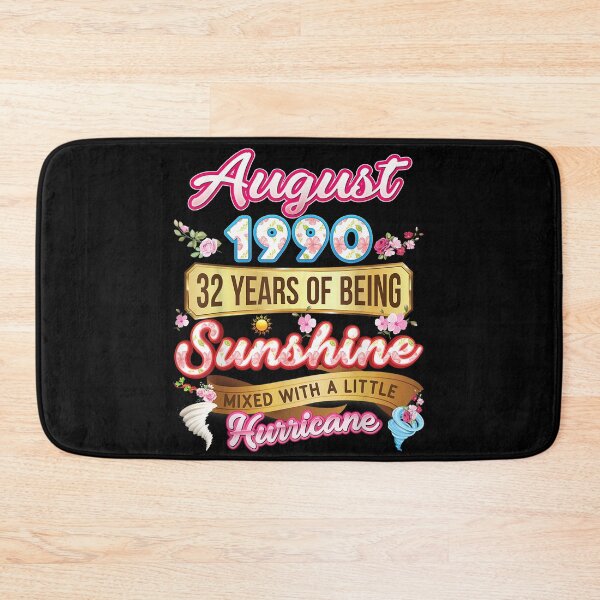 Item preview, Made In August 1990 Girl 31 Years Old 31st Birthday Sunshine  designed and sold by judyufmi.