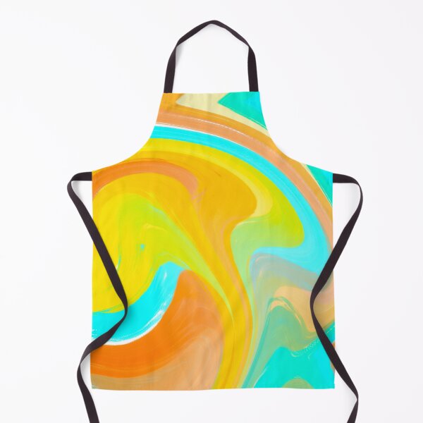 Item preview, Blue, Yellow and Orange Marble Pattern designed and sold by theprintedclub.