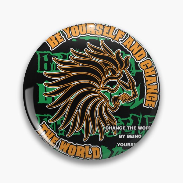 Item preview, Be yourself and change the world '' change the world by being yourself '' designed and sold by moses11m.