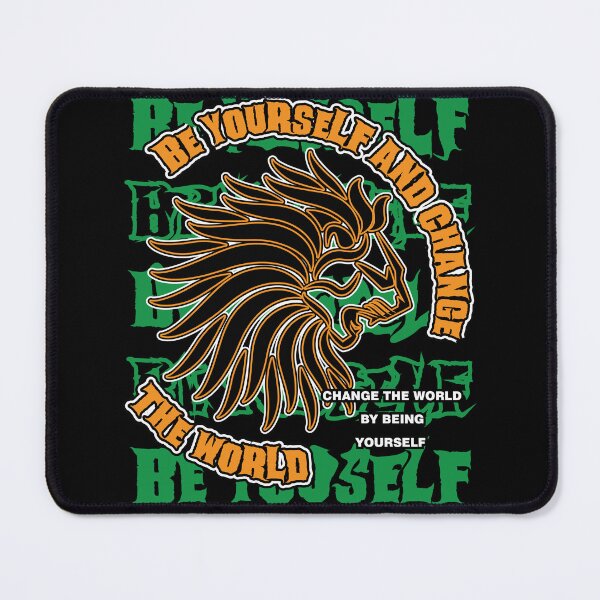 Item preview, Be yourself and change the world '' change the world by being yourself '' designed and sold by moses11m.