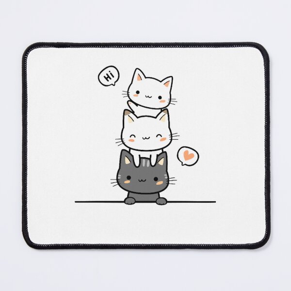 Item preview, Sweet kittens in greys designed and sold by Tiny-Love ⭐⭐⭐⭐⭐.