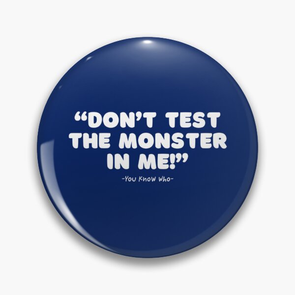 Item preview, Don_ Test The Monster In Me!  Famous Joker Sayings  Funny Text Based   designed and sold by HANAH-Boutique.