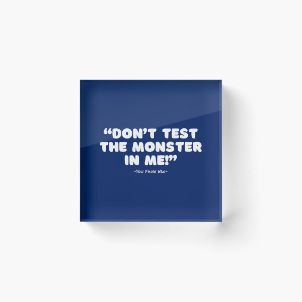 Item preview, Don_ Test The Monster In Me!  Famous Joker Sayings  Funny Text Based   designed and sold by HANAH-Boutique.