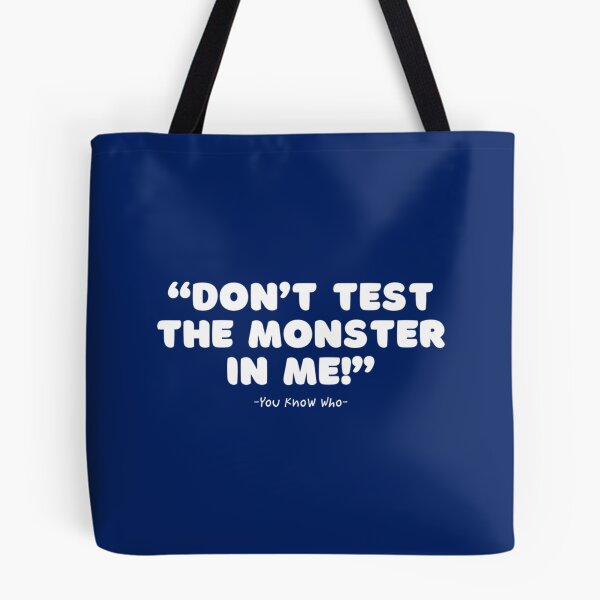 Item preview, Don_ Test The Monster In Me!  Famous Joker Sayings  Funny Text Based   designed and sold by HANAH-Boutique.