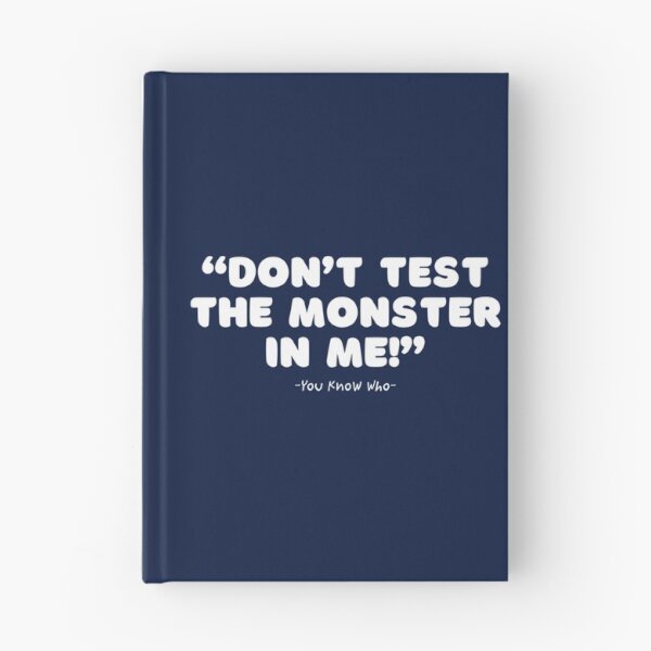 Item preview, Don_ Test The Monster In Me!  Famous Joker Sayings  Funny Text Based   designed and sold by HANAH-Boutique.