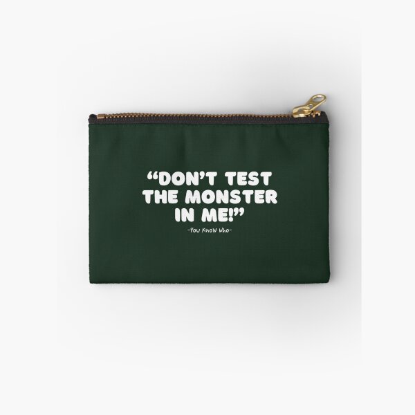 Item preview, Don_ Test The Monster In Me!  Famous Joker Sayings  Funny Text Based   designed and sold by HANAH-Boutique.