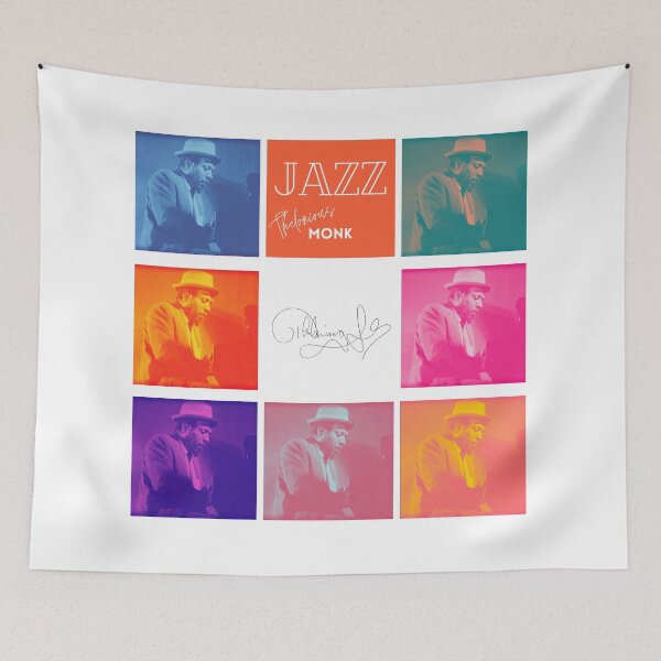 Item preview, Jazz music legends - Thelonious Monk designed and sold by Unfound Gem.