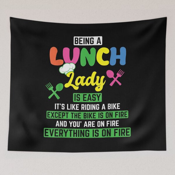 Artikelvorschau, Lunch Lady Schulcafeteria Es ist einfach, eine Lunch Lady zu sein entworfen und verkauft von scirarmav.