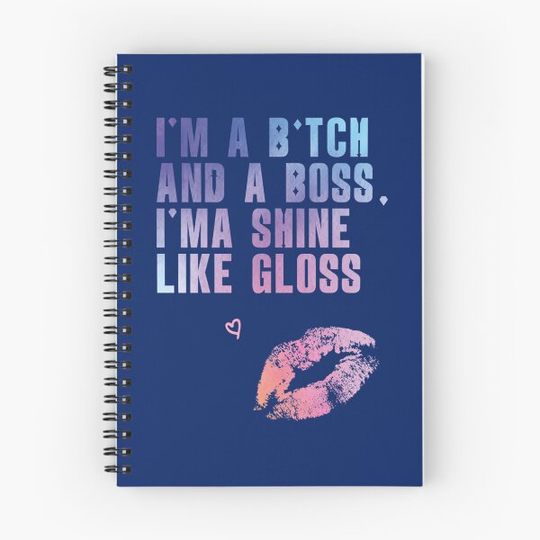 Item preview, I_m a bitch and a boss, I_ma shine like gloss   designed and sold by HANAH-Boutique.