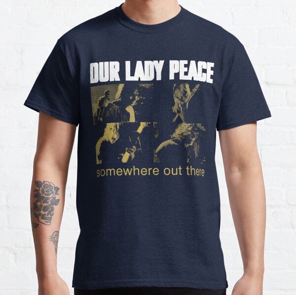 Vista previa del artículo con la obra «Lover Gifts Our Lady Rock Band Peace Gift para fanáticos del cine», diseñado y vendido por MakaylaZuniga.