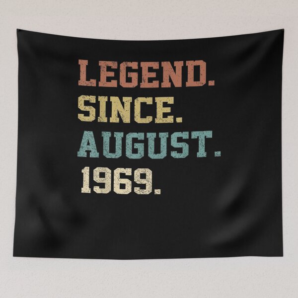 Item preview, 53 Years Old Gifts Legend Since August 1969rd Birthday  designed and sold by judyufmi.