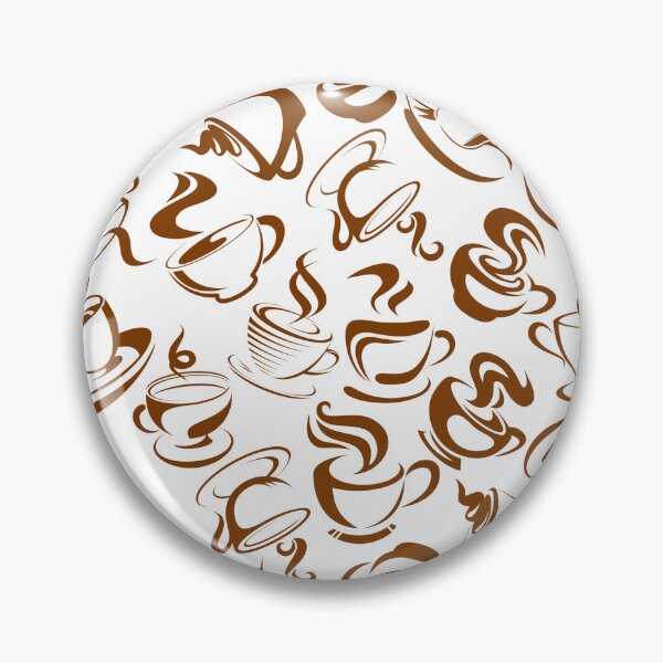 Item preview, Cappuccino coffee seamless pattern designed and sold by Faisal  Hayat.