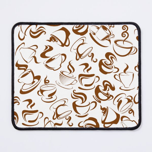 Item preview, Cappuccino coffee seamless pattern designed and sold by Faisal  Hayat.