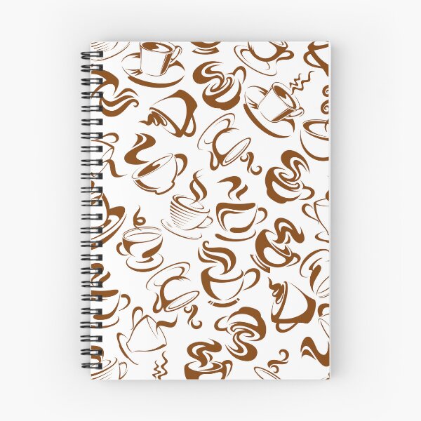 Item preview, Cappuccino coffee seamless pattern designed and sold by Faisal  Hayat.