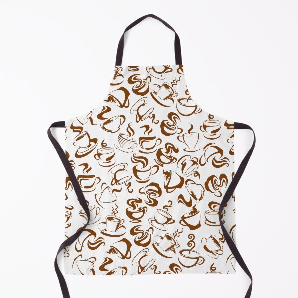 Item preview, Cappuccino coffee seamless pattern designed and sold by Faisal Hayat.