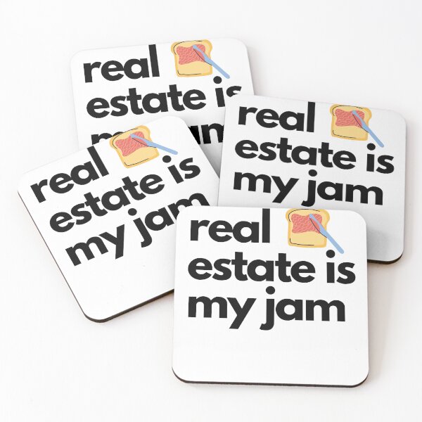Item preview, Real Estate is My Jam Funny Realtor Saying designed and sold by anticagents.