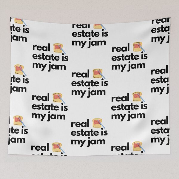 Item preview, Real Estate is My Jam Funny Realtor Saying designed and sold by anticagents.