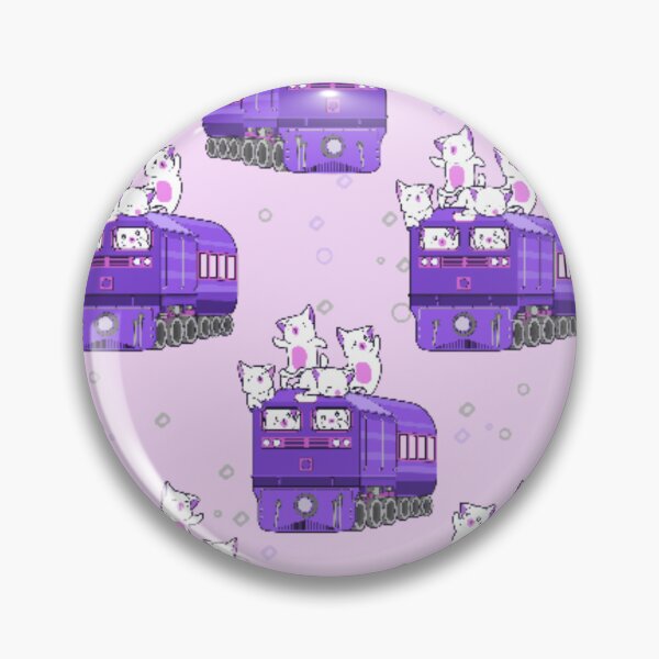 Item preview,  Cute Kawaii Cats on the Train Pattern designed and sold by branaghbel.