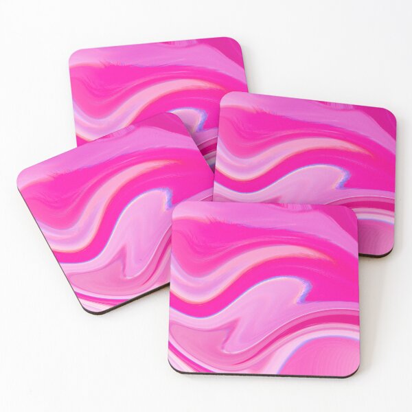 Item preview, Neon Pink and Lilac Marble Pattern Design designed and sold by theprintedclub.