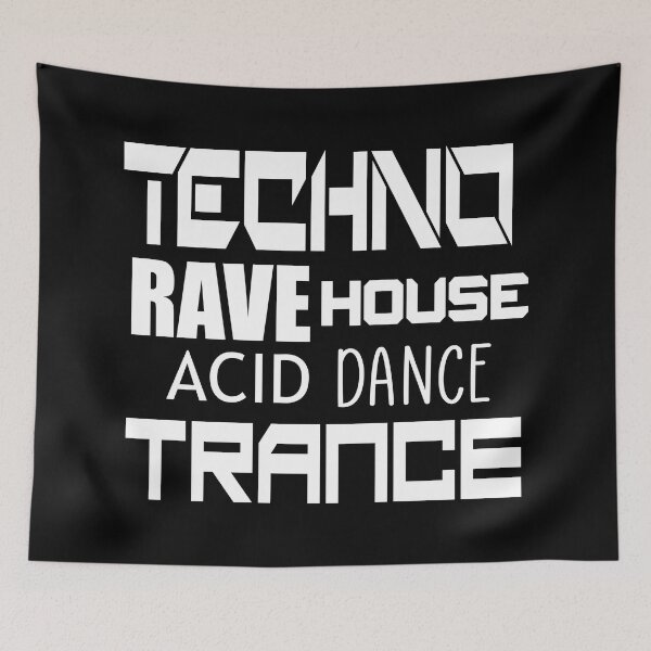 Item preview, Techno music quote designed and sold by Ashtreemeadow.