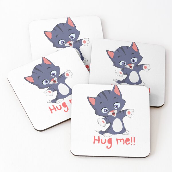 Item preview, Hug me cat designed and sold by Tiny-Love ⭐⭐⭐⭐⭐.