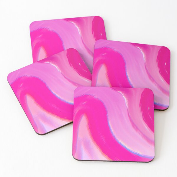 Item preview, Neon Pink and Lilac Marble Pattern Design designed and sold by theprintedclub.