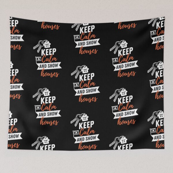 Item preview, Keep Calm And Show Houses Realtor Slogans designed and sold by anticagents.