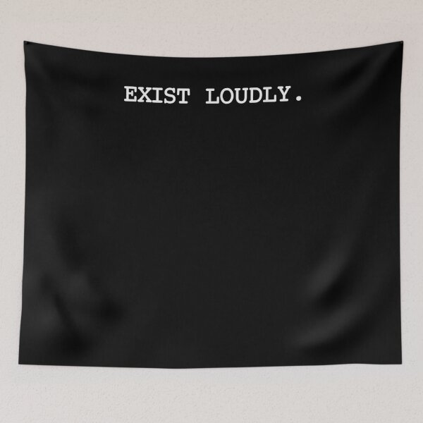 Item preview, Exist Loudly Feminist Women Empowerment  designed and sold by judyufmi.
