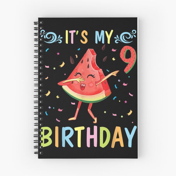 Item preview, Watermelon Dabbing Happy To Me 9 Years Old It's My Birthday  designed and sold by scirarmav.
