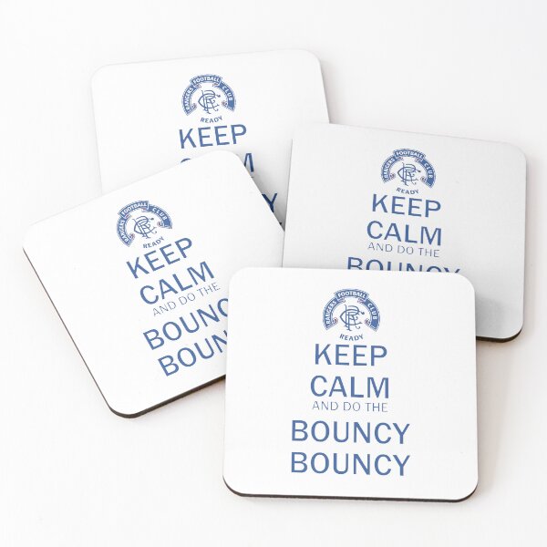 Item preview, Keep Calm and do the Bouncy Bouncy! Rangers Fan Art Work, Football Fan Gift  designed and sold by FootyLocker.