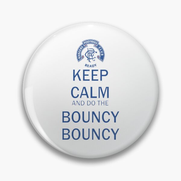 Item preview, Keep Calm and do the Bouncy Bouncy! Rangers Fan Art Work, Football Fan Gift  designed and sold by FootyLocker.