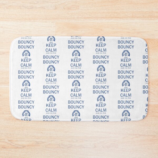 Item preview, Keep Calm and do the Bouncy Bouncy! Rangers Fan Art Work, Football Fan Gift  designed and sold by FootyLocker.