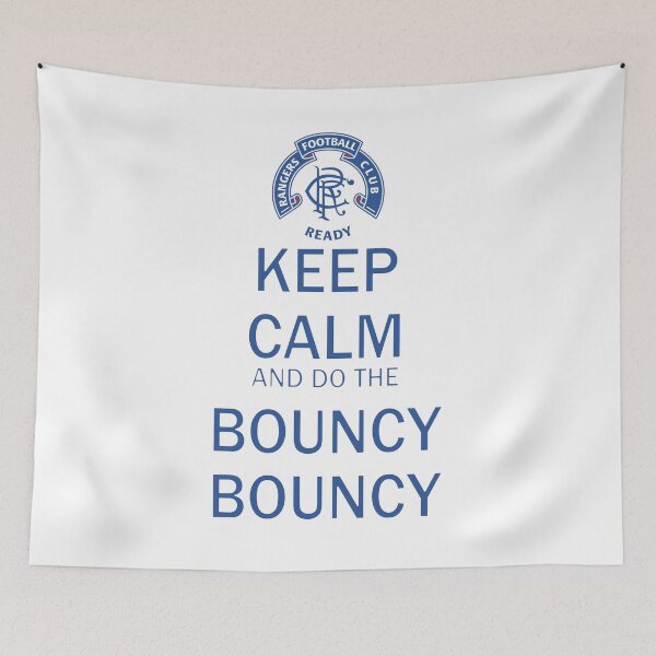 Item preview, Keep Calm and do the Bouncy Bouncy! Rangers Fan Art Work, Football Fan Gift  designed and sold by FootyLocker.