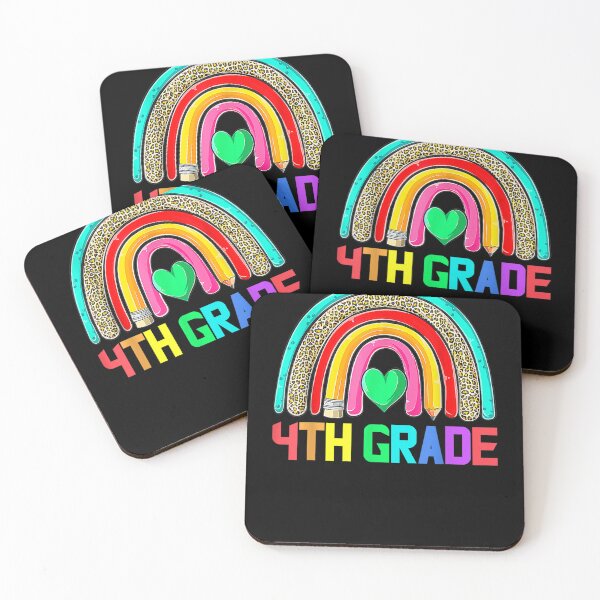 Item preview, Fourth Grade Teacher Leopard Rainbow 4th Grade Teacher Funny  designed and sold by judyufmi.