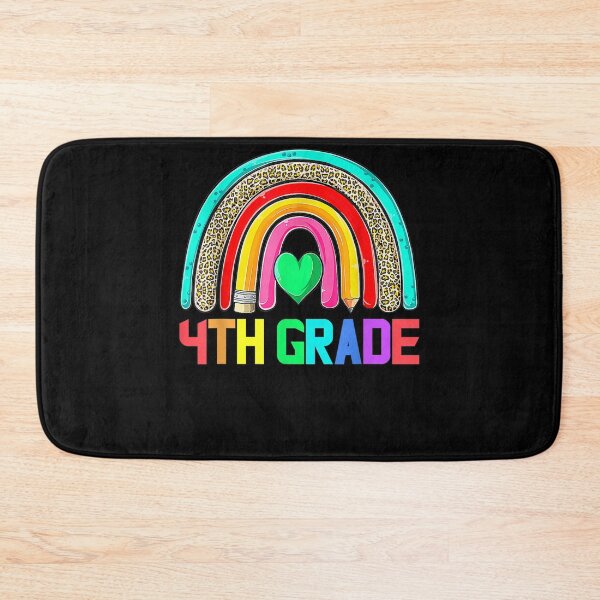 Item preview, Fourth Grade Teacher Leopard Rainbow 4th Grade Teacher Funny  designed and sold by judyufmi.