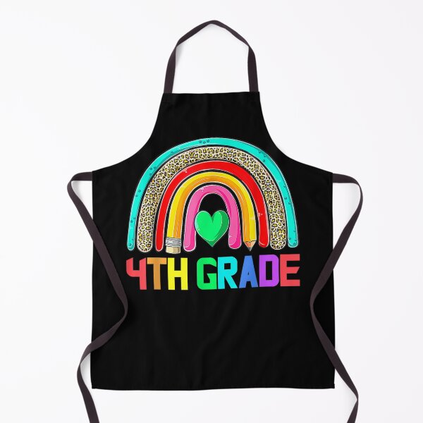 Item preview, Fourth Grade Teacher Leopard Rainbow 4th Grade Teacher Funny designed and sold by judyufmi.