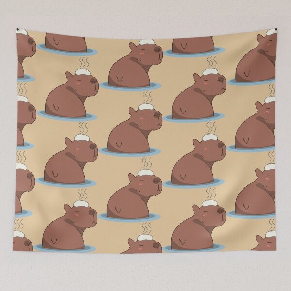 Item preview, Onsen Capybara designed and sold by Artstrology.
