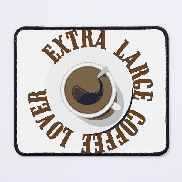 Item preview, extra larege coffee lover designed and sold by dsirs.