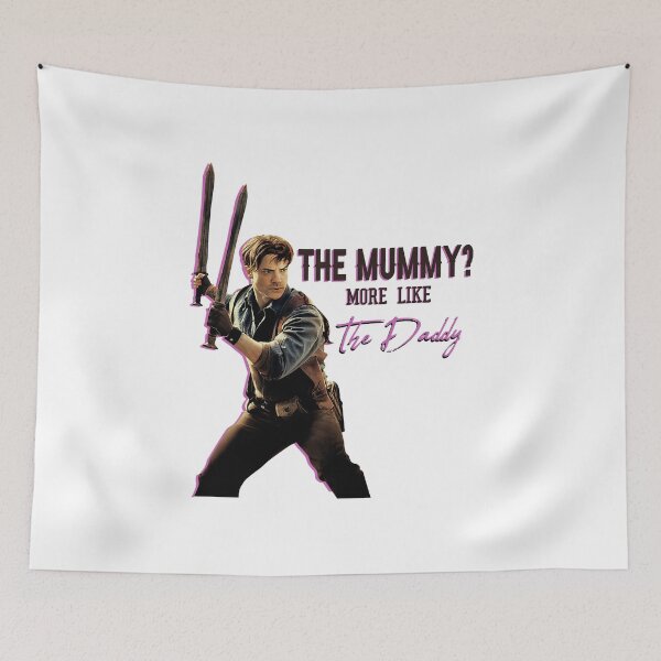 Item preview, Love Funny Man American Mummy Fantasy Brendan Action Movie Cute Gifts designed and sold by CassandraCasey.