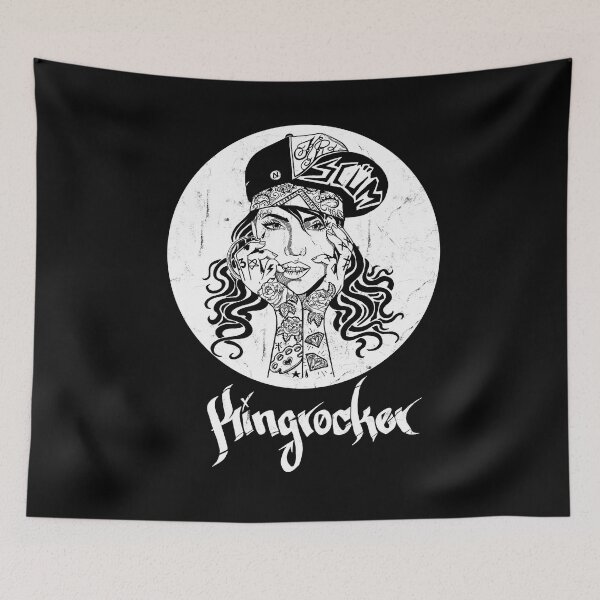 Item preview, Tattooed Skater Girl designed and sold by Kingrocker.