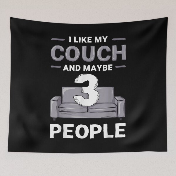 Item preview, Couch Quotes Funny Sofa Potato Living Room  designed and sold by judyufmi.