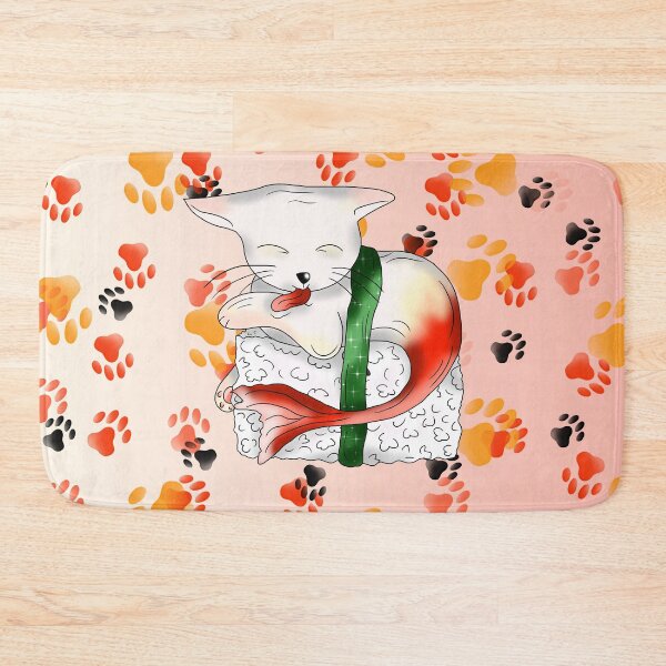 Item preview, sushi lover red tailed catfish designed and sold by CuisineCat.