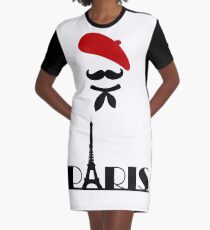 Paris Graphic T-Shirt Dress