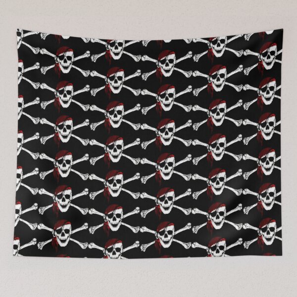 Item preview, Pirate Skull and Cross bones designed and sold by NaturePrints.