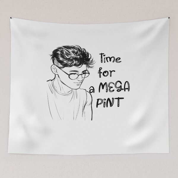 Item preview,  time for a mega pint funny  designed and sold by toufikpromo.